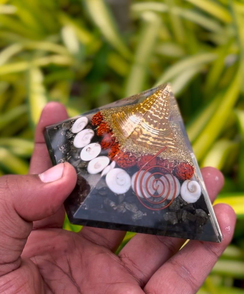 Money Magnet Pyrite Pyramid.